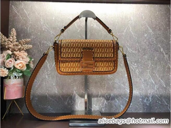 Promotional FENDI BAGUETTE Bag F1520 brown