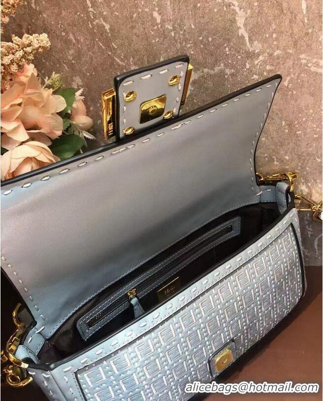 Unique Discount ENDI BAGUETTE Bag F1520 light blue