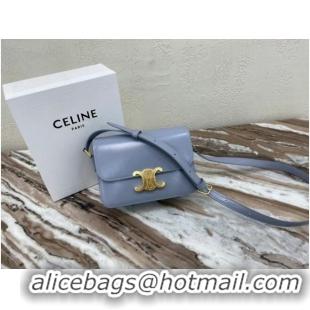 Cheapest Celine TEEN TRIOMPHE BAG IN SHINY CALFSKIN MINERAL 188423 Purple