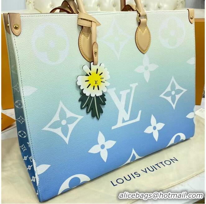 New Style Louis Vuitton Monogram Giant Canvas ONTHEGO MM M57639 Blue