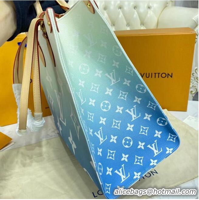 New Style Louis Vuitton Monogram Giant Canvas ONTHEGO MM M57639 Blue