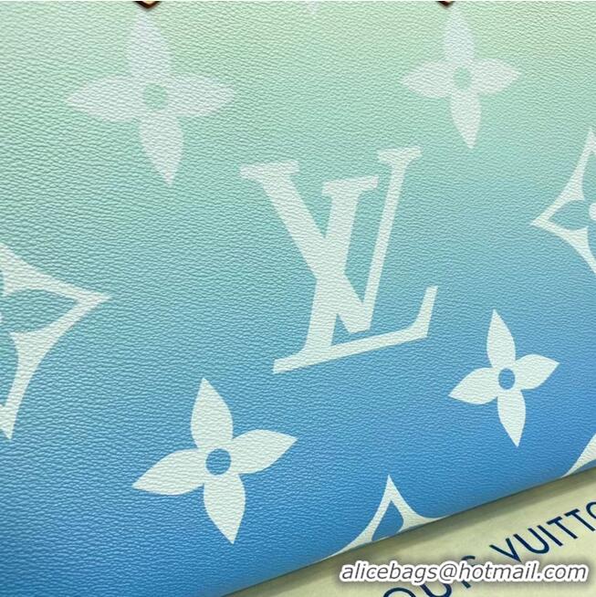 New Style Louis Vuitton Monogram Giant Canvas ONTHEGO MM M57639 Blue