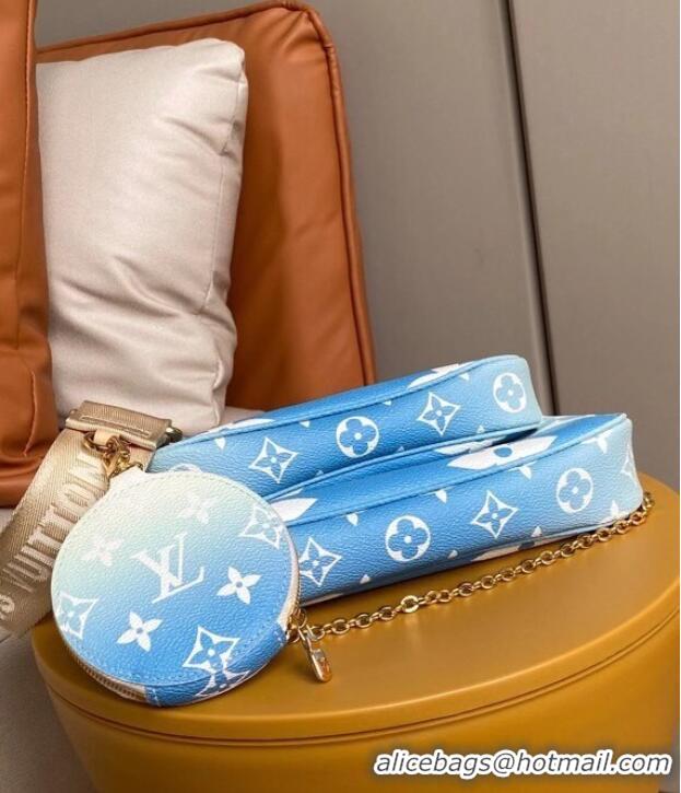 Buy Discount Louis Vuitton Monogram Giant Canvas MULTI POCHETTE ACCESSOIRES M57633 Blue