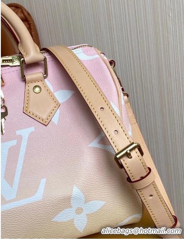 Discount Louis Vuitton Monogram Giant Canvas SPEEDY BANDOULIERE 25 M45724 Pink