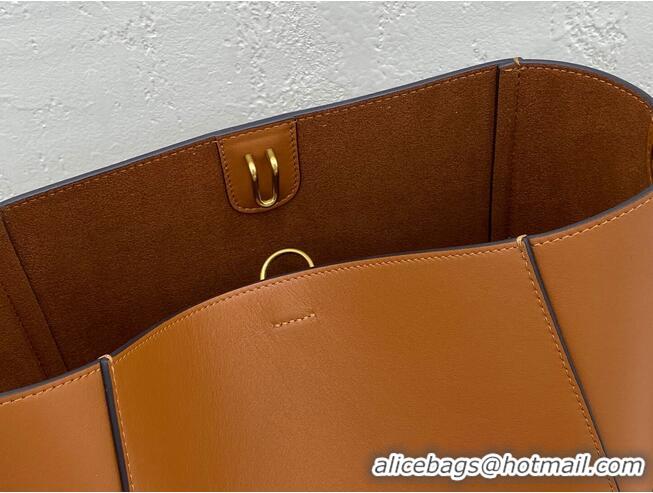 Promotional CELINE Sangle Seau Bag in Smooth Leather C3371-2 Brown