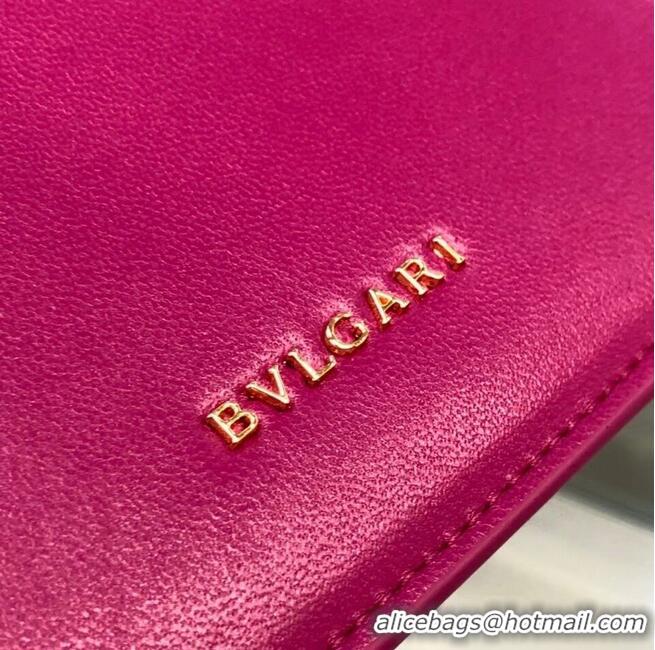 Promotional Bvlgari Serpenti Forever leather small crossbody bag B210762 Rose