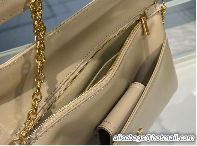 Pretty Style DIOR MEDIUM DIORDOUBLE BAG Gradient Calfskin M8641U Beige