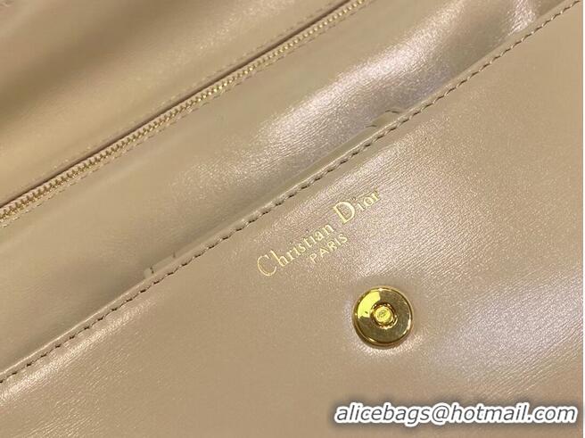 Pretty Style DIOR MEDIUM DIORDOUBLE BAG Gradient Calfskin M8641U Beige