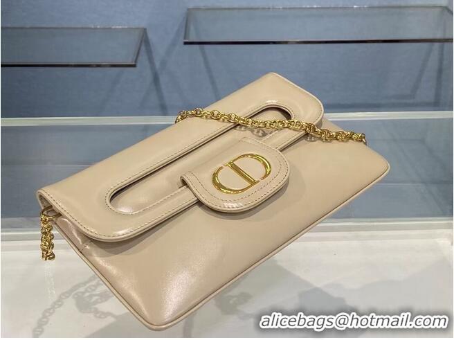 Pretty Style DIOR MEDIUM DIORDOUBLE BAG Gradient Calfskin M8641U Beige