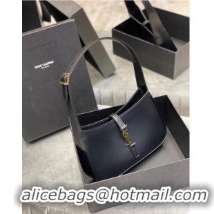 Grade Quality YSL TOP HANDLE BAG IN SHINY LEATHER Y687228 black