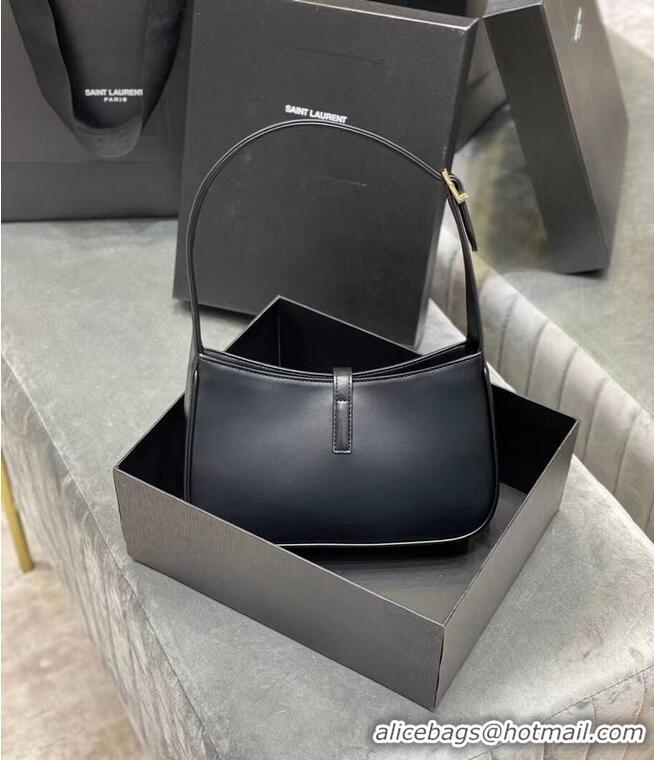 Grade Quality YSL TOP HANDLE BAG IN SHINY LEATHER Y687228 black