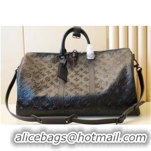 Unique Discount Louis Vuitton KEEPALL BANDOULIERE M41146 Black