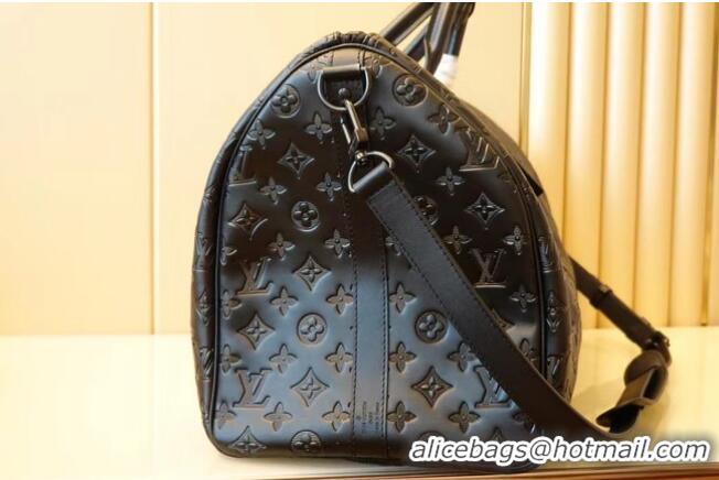 Unique Discount Louis Vuitton KEEPALL BANDOULIERE M41146 Black