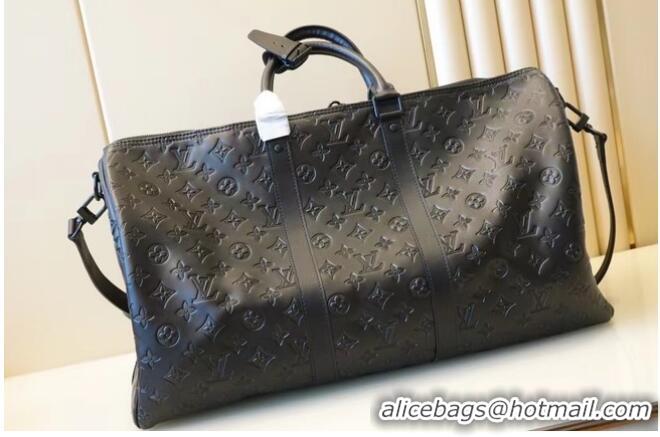 Unique Discount Louis Vuitton KEEPALL BANDOULIERE M41146 Black