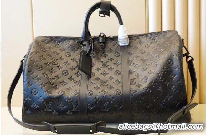 Unique Discount Louis Vuitton KEEPALL BANDOULIERE M41146 Black