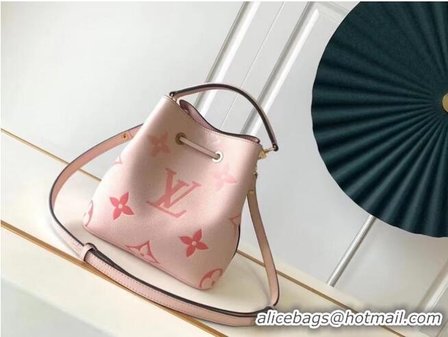 Unique Discount Louis Vuitton Original Leather NEONOE BB M45716 pink 