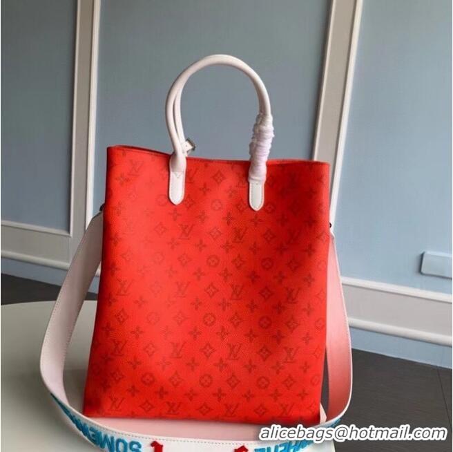 Luxury Cheap Louis vuitton original tote M46112 Red