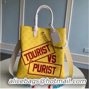 Top Grade Louis vuitton original tote M46112 yellow