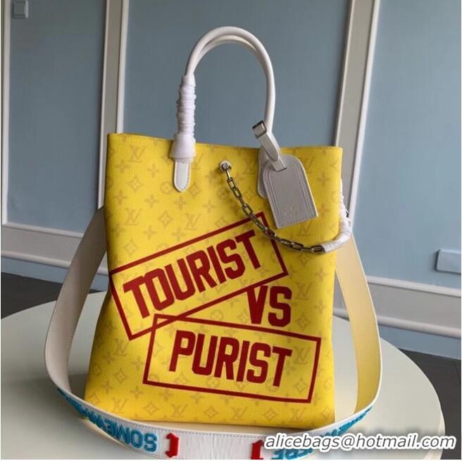 Top Grade Louis vuitton original tote M46112 yellow