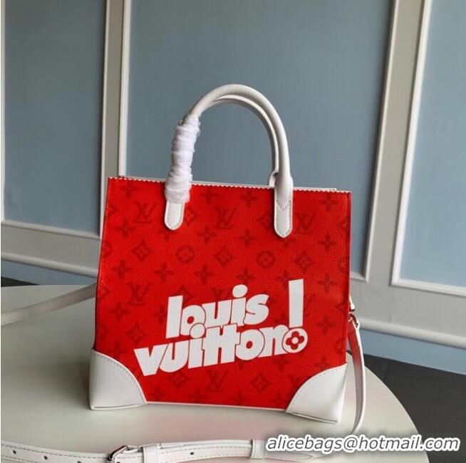 Custom Cheapest Louis vuitton original tote M46113 red