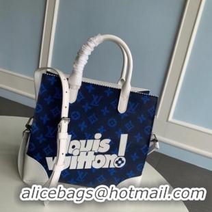 Louis vuitton original tote M46113 blue