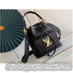 Top Quality Louis Vuitton LOCKME BUCKET M57687 black