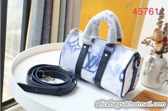 New Discount Louis Vuitton KEEPALL XS M45761 Watercolor Blue