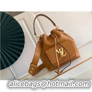 Perfect Cheap Louis Vuitton LOCKME BUCKET M57687 Arizona Beige