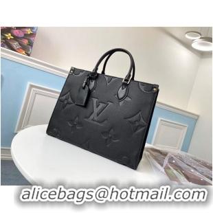 Well Crafted Louis Vuitton ONTHEGO Original Leather Medium Bag M45040 Black