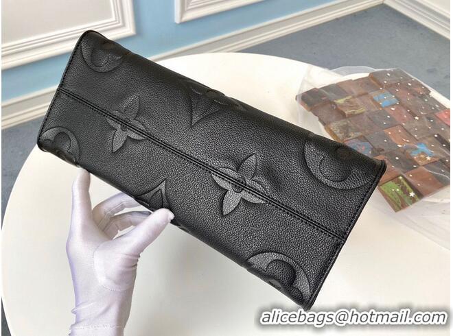 Well Crafted Louis Vuitton ONTHEGO Original Leather Medium Bag M45040 Black