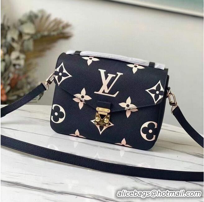 Best Quality Louis vuitton original LV CRAFTY POCHETTE METIS Bag M45596 Black