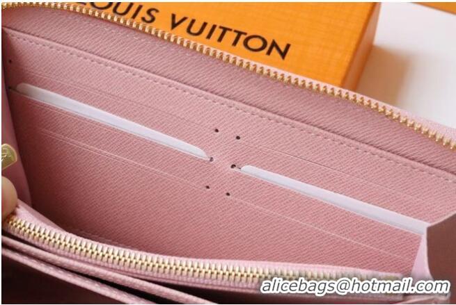 Unique Grade Louis Vuitton Monogram Canvas ZIPPY WALLET M80361 Pink