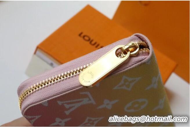 Unique Grade Louis Vuitton Monogram Canvas ZIPPY WALLET M80361 Pink