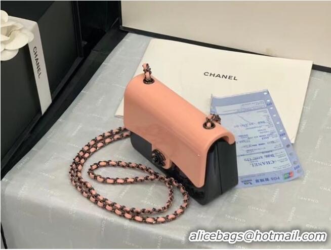 Most Popular Chanel Evening Bag AS2513 Black & Pink