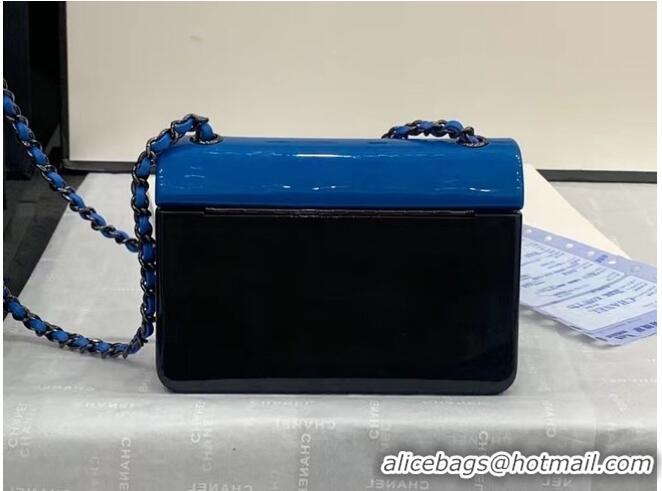 Unique Style Discount Chanel Evening Bag AS2513 Black & Blue