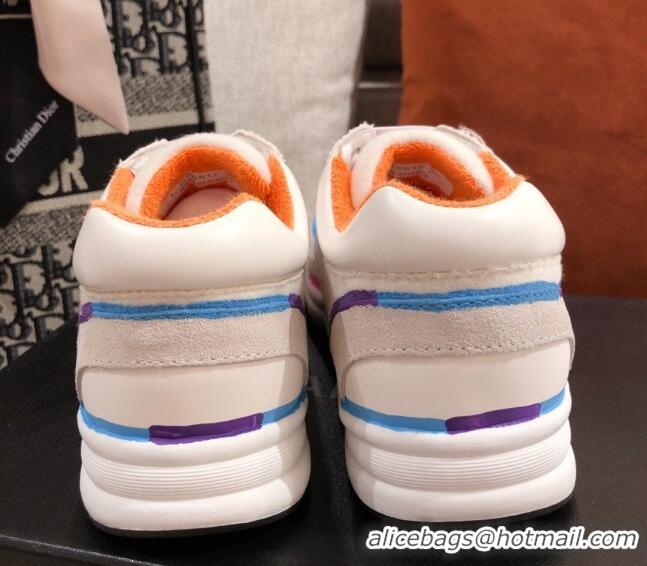 Fashion Chanel Suede Sneakers 031178 White 2021