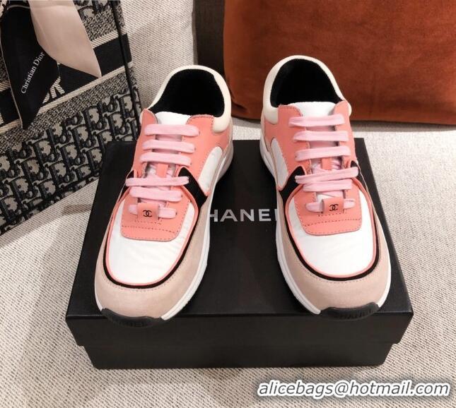 Best Price Chanel Suede Sneakers 031178 Pink 2021