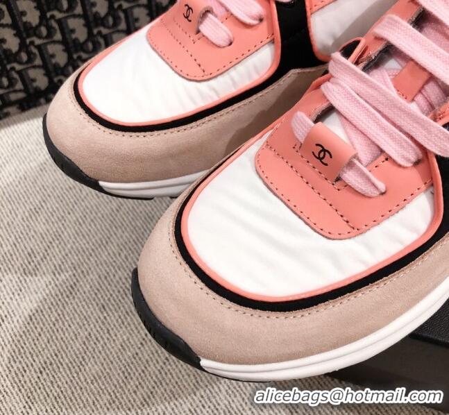 Best Price Chanel Suede Sneakers 031178 Pink 2021