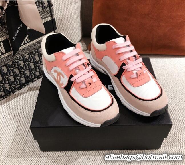 Best Price Chanel Suede Sneakers 031178 Pink 2021