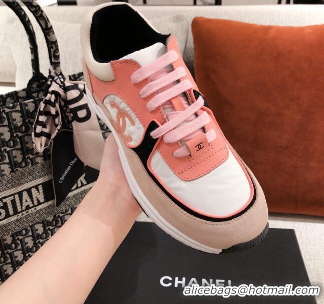 Best Price Chanel Suede Sneakers 031178 Pink 2021