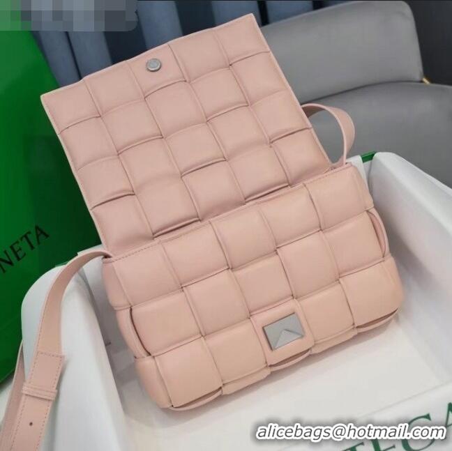 Best Quality Bottega Veneta Padded Cassette Medium Crossbody Messenger Bag BV2340 Matte Pink 2021