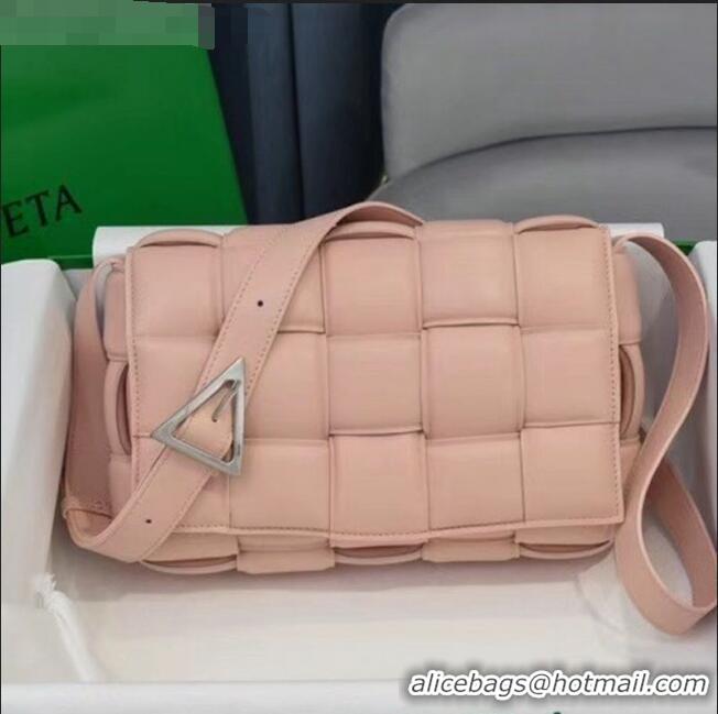 Best Quality Bottega Veneta Padded Cassette Medium Crossbody Messenger Bag BV2340 Matte Pink 2021