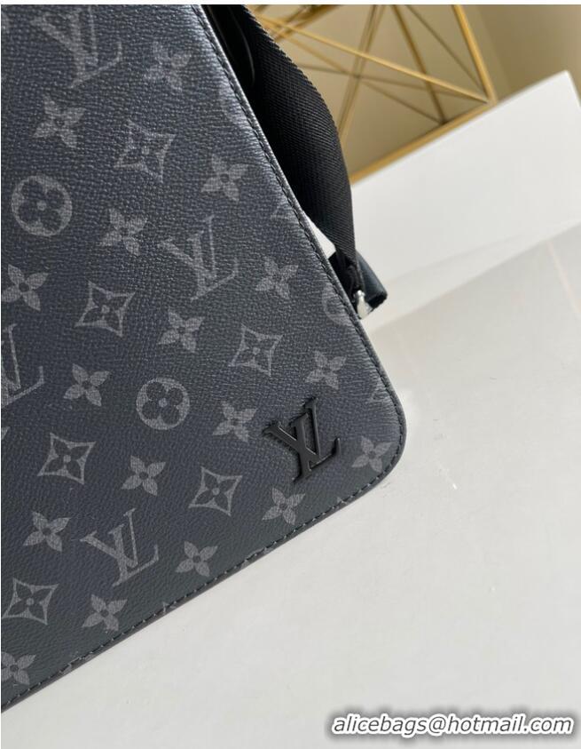 New Style Louis Vuitton Monogramme Eclipse Canvas DISTRICT MM M45271 black