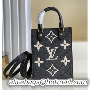 Classic Design Louis vuitton SINCE 1854 PETIT SAC PLAT M80449 Black