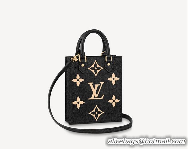 Classic Design Louis vuitton SINCE 1854 PETIT SAC PLAT M80449 Black