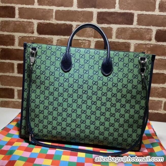 Pretty Style Gucci GG shopping bag 659980 Green