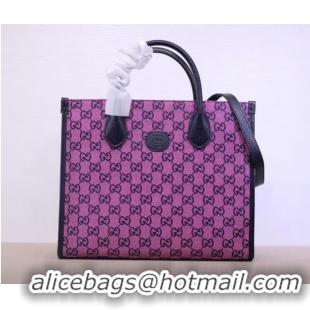 Top Grade Gucci GG small tote bag 659983 pink