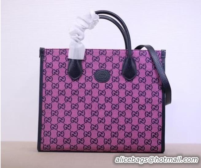 Top Grade Gucci GG small tote bag 659983 pink