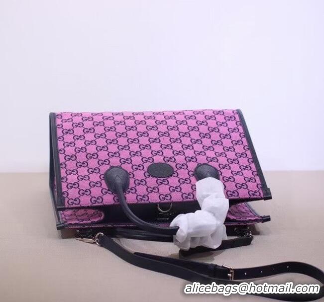 Top Grade Gucci GG small tote bag 659983 pink