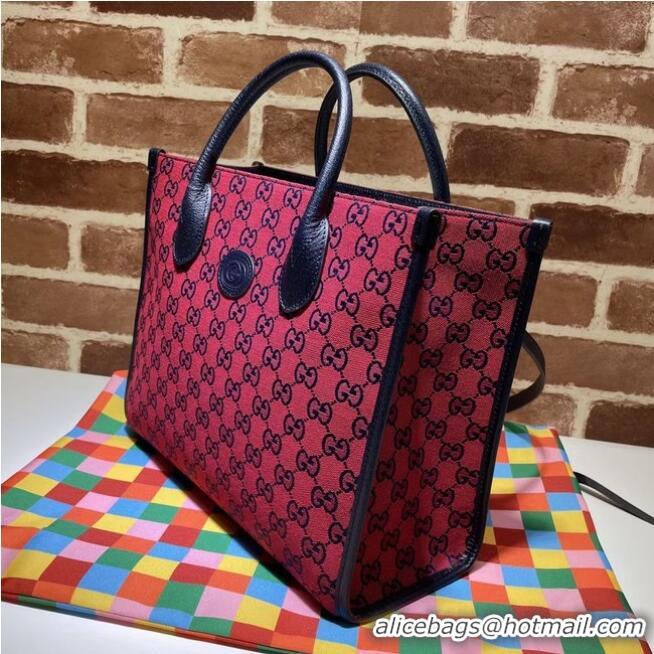 Buy Discount Gucci GG small tote bag 659983 Red